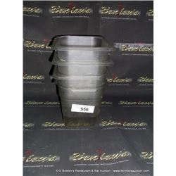 LOT: PLASTIC FOOD CONTAINERS 4X MONEY