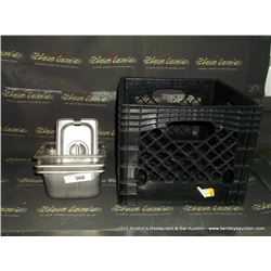 LOT: FOOD CONTAINERS W/ LIDS 3X MONEY