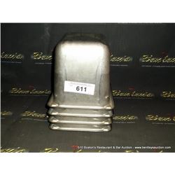 ----->PULLED BY LANDLORD<----- LOT: METAL FOOD CONTAINERS 4X MONEY