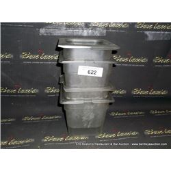 LOT: PLASTIC FOOD CONTAINERS 4X MONEY