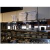 Image 1 : STAINLESS SHELF UNIT W/ TICKET CLIPS