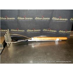 LOT: MASHER, KNIFE SHARPENER 2X MONEY