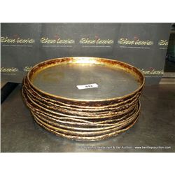 LOT: 15" PIZZA PANS 11X MONEY