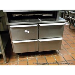 4-DRAWER STAINLESS HEATER BASE