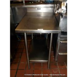 STAINLESS TABLE 22" X 36"