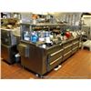 Image 1 : NEMCO 6-DRAWER STAINLESS STEEL SERVER TABLE W/ RACK