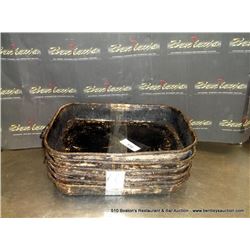 LOT: PANS 16" X 7"  6X MONEY