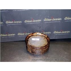 LOT: 8" PIZZA PANS 10X MONEY