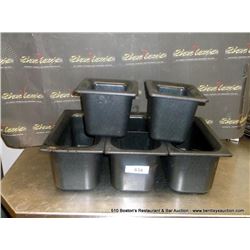 LOT: INSULATED FOOD CONTAINERS 5X MONEY