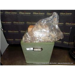 BIN: PLASTIC CUPS, SHOT TUBES