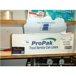 BOX: PRO PAK FOOD SERVICE CAN LINERS/55-GALLON