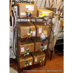 SODA DISPENSER W/ RACK