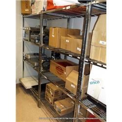 ----->PULLED BY LANDLORD<----- AMCO 72" STAINLESS RACK