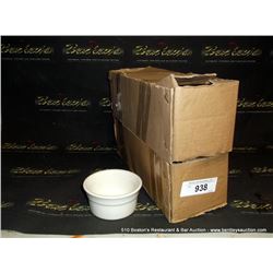 LOT: WHITE SERVING CUPS