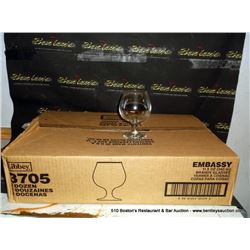 LOT: EMBASSY 11.5 OZ BRANDY GLASSES