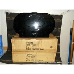 LOT: TOILET PAPER DISPENSERS 2X MONEY
