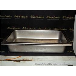 LOT: STAINLESS WARMER TRAYS 2X MONEY