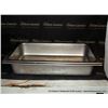 Image 1 : LOT: STAINLESS WARMER TRAYS 2X MONEY