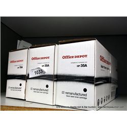 LOT: HP 78A 35A TONER 3X MONEY