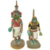 Image 1 : 2 Hopi Kachina Carvings - T. Laban