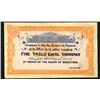 Image 1 : British & Belgian Industrial Bank of China Ltd., 1913 Issue Remainder Banknote.