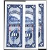 Image 2 : Bank of Taiwan, 1950 Kinmen (Quemoy) Issue Sequential Group of 3 Notes.