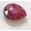 Image 1 : 13.00 CARAT RUBY *EXTREMELY RARE VERY LARGE* GEMSTONE PEAR CUT AND FACETED GEM!! GEM CAME OUT OF SAF