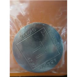.999 Titanium  Bullion 1 oz. Investor's Round.