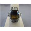 Image 1 : Emerald cut Watermelon Ametrine ring