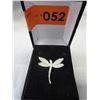 Image 2 : White Topaz  Dragonfly  brooch