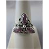 Image 1 : Rare - Unique Marquise cut Pink Kunzite ring