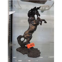 Rearing Stallion statuette