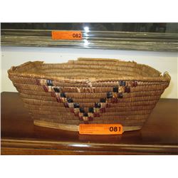 Vintage Coast Salish basket