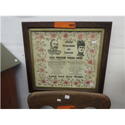 Vintage British official souvenir program