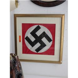 Framed cloth Swastika