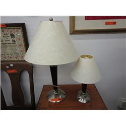 2 Used table lamps