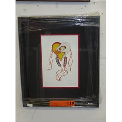 Richard Shorty print "Eagle Heart"