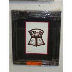 Richard Shorty print "Copper Design"