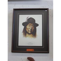 Framed picture of Eagle Tail