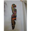 Image 1 : Stuart Barfoot signed carving "Eagle & Salmon"