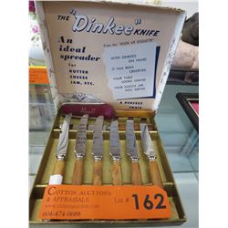 Vintage - The "Dinkee Knife Set" in original box