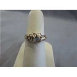 10KT Yellow Gold Engagement Ring