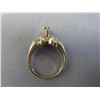 Image 2 : 10KT Yellow Gold Engagement Ring