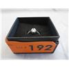 Image 2 : Ladies White Diamond & Topaz Dinner Ring