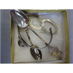 Scrap lot of .925 silver goods. 47 grams