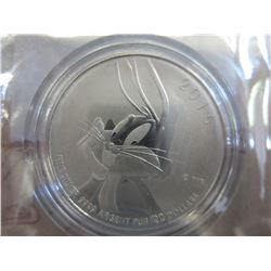 2015 .9999 Fine Silver Bug's Bunny $20 Coin