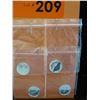 Image 2 : 4 x .999 Silver Art Rounds