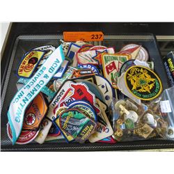 Collectible pins & patches