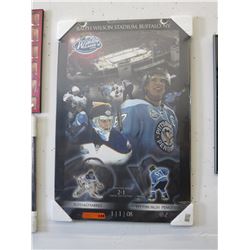 2008 Winter Classic print on board