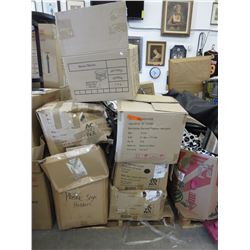 Assorted furniture parts